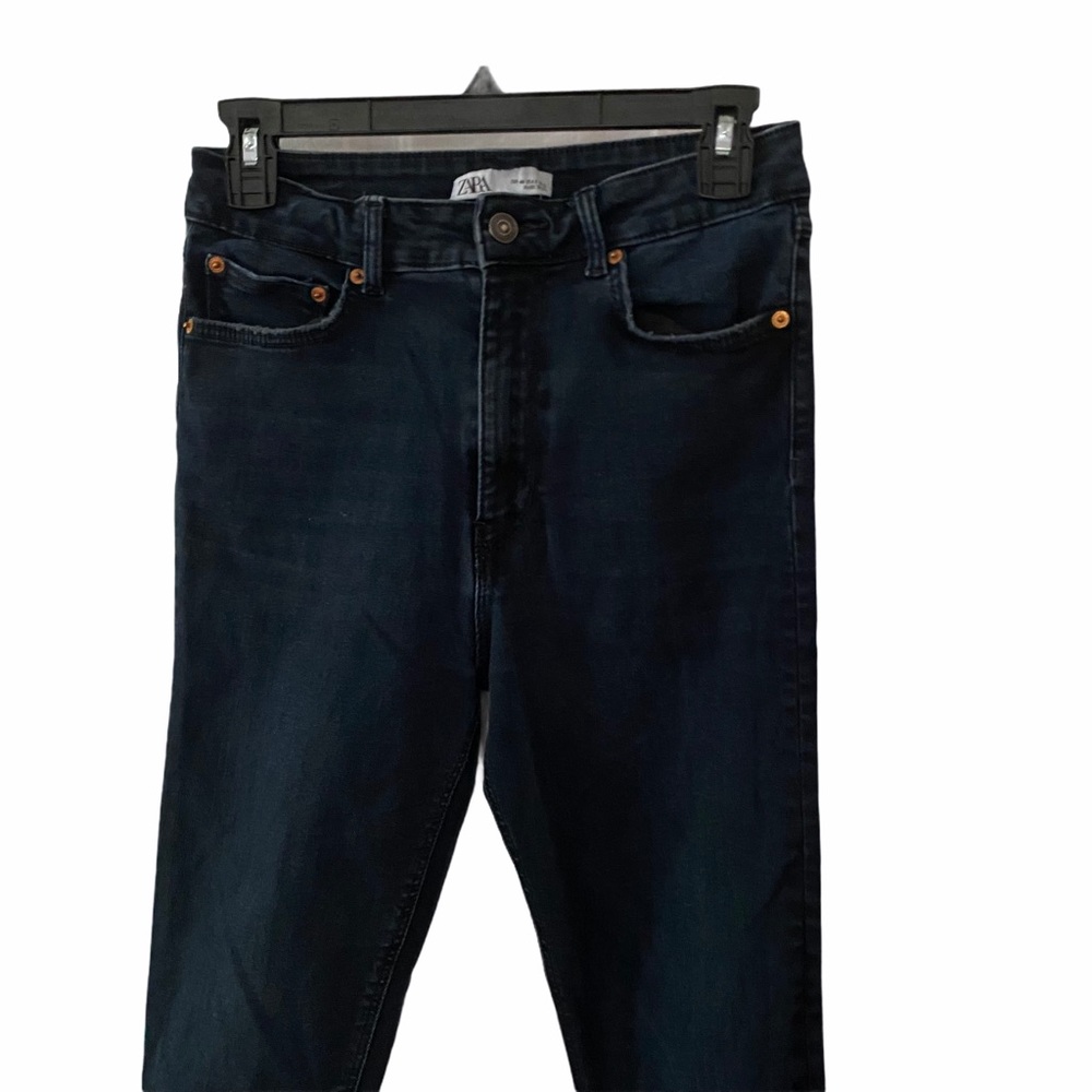 ZARA ZW The Skinny Jean in Blue/Black 8 - Picture 5 of 6